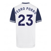 Camiseta Tottenham Hotspur Pedro Porro #23 Primera Equipación 2024-25 manga corta